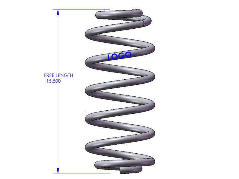 Clayton Off Road Suspension / Steering / Brakes Jeep Wrangler 4.0 Inch Rear Coil Springs 1997-2006 TJ/LJ Clayton Off Road - COR-1505401 - Clayton Off Road