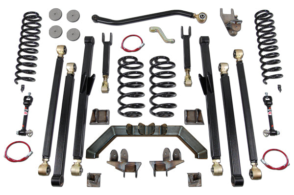 Clayton Off Road Suspension / Steering / Brakes Jeep Wrangler 5.5 Inch Long Arm Lift Kit 1997-2006 TJ Clayton Off Road - COR-3205020 - Clayton Off Road