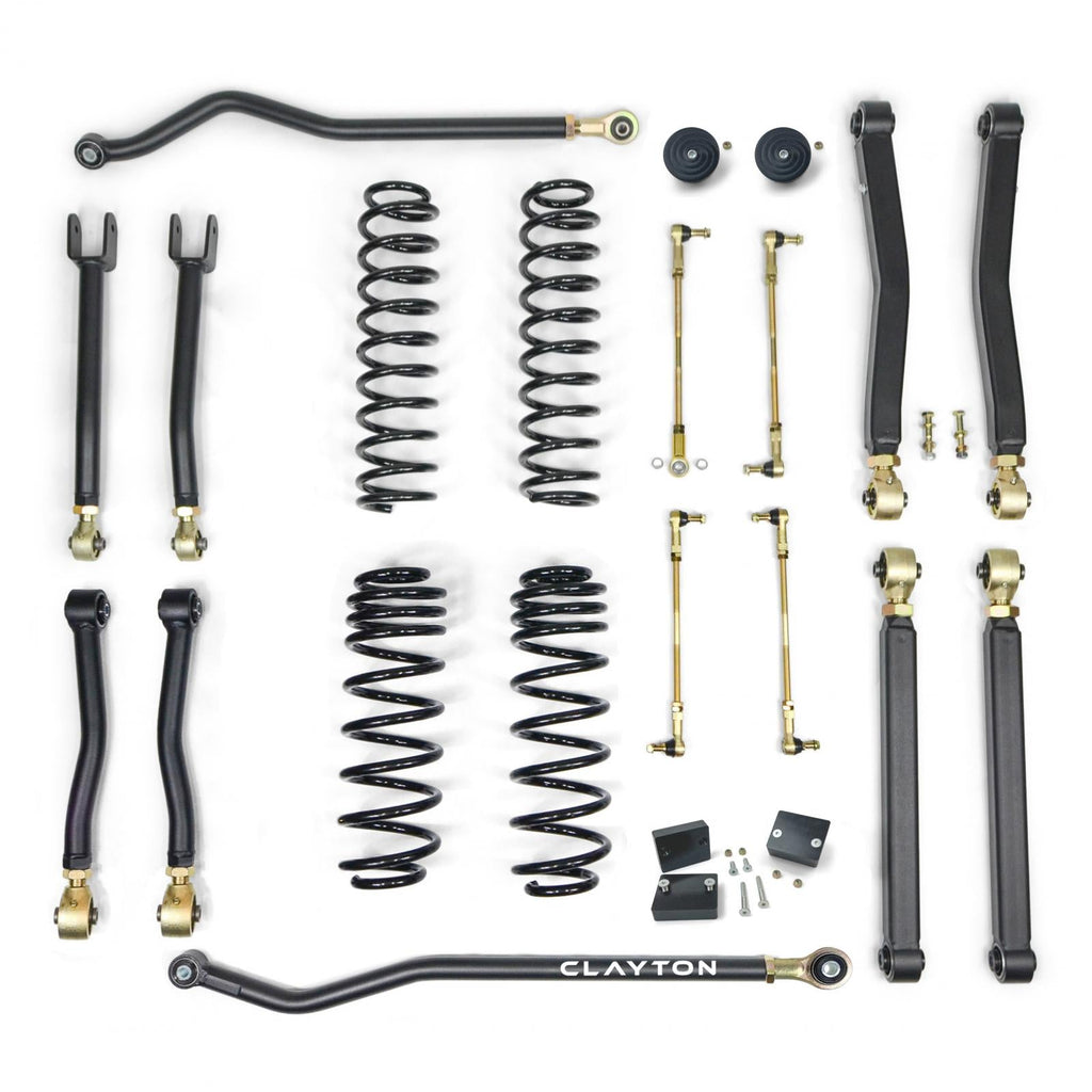 Clayton Off Road Lift Kits Jeep Wrangler Diesel 1.5 Inch Premium Lift Kit 2018-Present Jeep Wrangler JL Clayton Off Road - COR-2909115 - Clayton Off Road