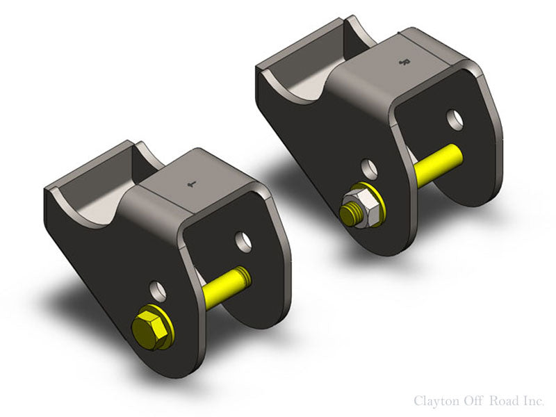 Clayton Off Road Drivetrain & Differentials Jeep Wrangler Front Lower Control Arm Brackets 2007-2018 JK Clayton Off Road - COR-1108100 - Clayton Off Road