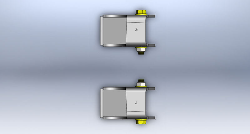 Clayton Off Road Drivetrain & Differentials Jeep Wrangler Front Lower Control Arm Brackets 2007-2018 JK Clayton Off Road - COR-1108100 - Clayton Off Road