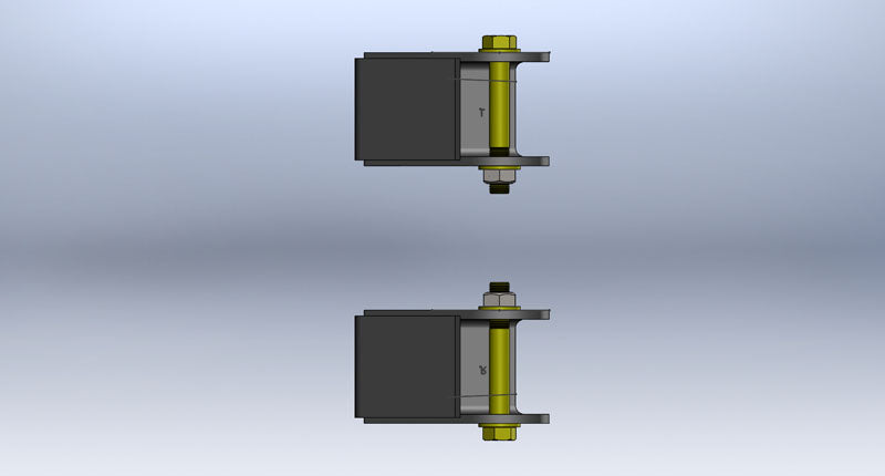 Clayton Off Road Drivetrain & Differentials Jeep Wrangler Front Lower Control Arm Brackets 2007-2018 JK Clayton Off Road - COR-1108100 - Clayton Off Road