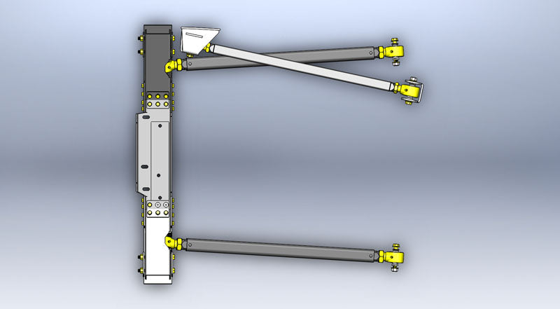 Clayton Off Road Suspension / Steering / Brakes Jeep Wrangler Pro Series 3 Link Front Long Arm Upgrade Kit 07-18 JK Clayton Off Road - COR-4808412 - Clayton Off Road