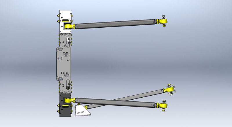 Clayton Off Road Suspension / Steering / Brakes Jeep Wrangler Pro Series 3 Link Front Long Arm Upgrade Kit 07-18 JK Clayton Off Road - COR-4808412 - Clayton Off Road