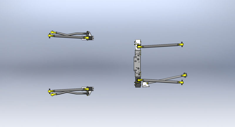 Clayton Off Road Suspension / Steering / Brakes Jeep Wrangler Pro Series 3 Link Long Arm Upgrade Kit 07-18 JK Clayton Off Road - COR-4808432 - Clayton Off Road