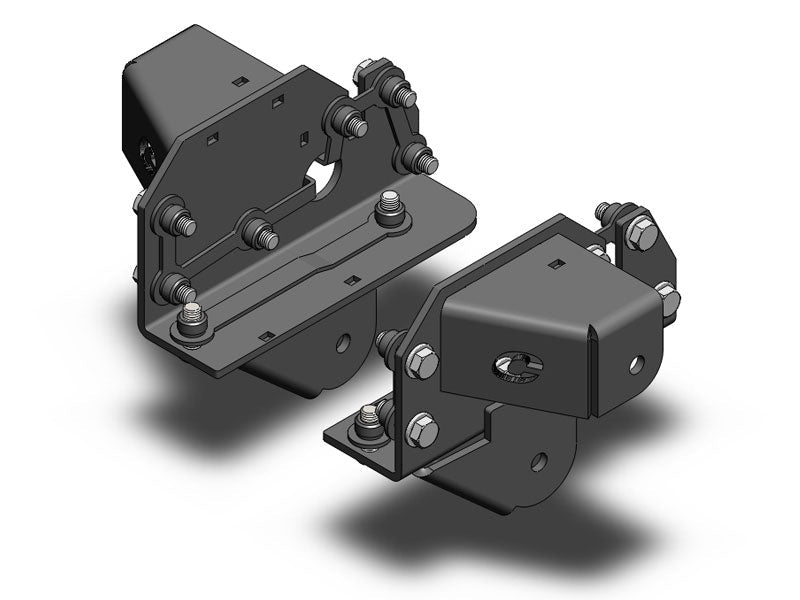 Clayton Off Road Exterior Parts & Car Care Jeep Wrangler Rear Frame Brackets 2007-2018 JK Clayton Off Road - COR-2208100 - Clayton Off Road