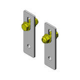 Jeep Wrangler Stainless Steel Front Brake Line Bracket Extension 2018+ JL/JT Clayton Off Road - COR-1309501 - Clayton Off Road