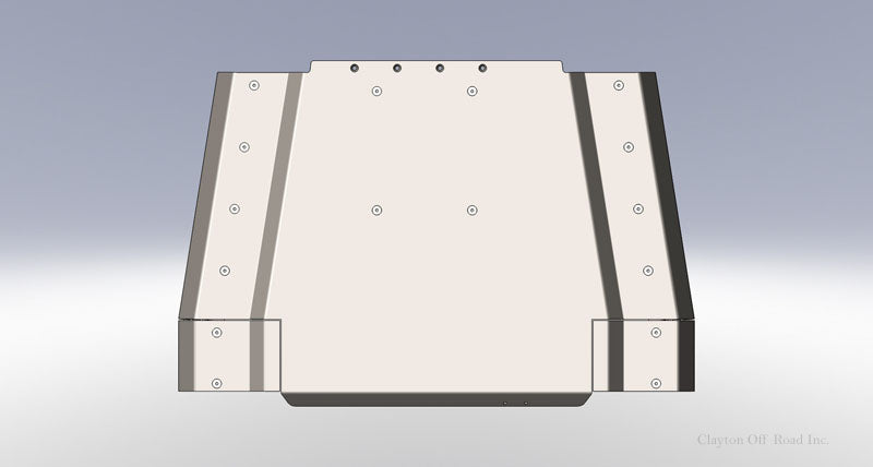 Clayton Off Road Transfer Skid Plate Armor Jeep Wrangler Transfer Case Skid Plate 2004-2006 Jeep Wrangler LJ Clayton Off Road - COR-4107100 - Clayton Off Road