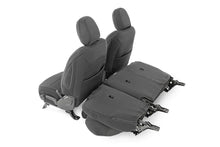 Load image into Gallery viewer, Seat Covers | Front and Rear w/ Armrest | Jeep Wrangler Unlimited 4WD (18-26)