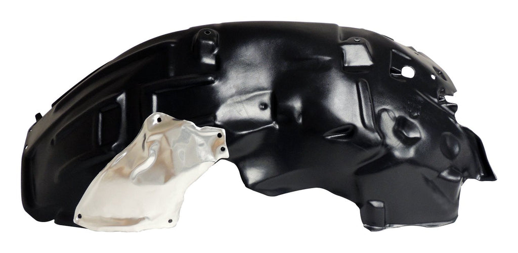 Crown Automotive Jeep Replacement Fender Splash Shield Left Front Fender Liner for 2018-2019 Jeep JL Wrangler w/o Rubicon Package - 68270815AB - Crown Automotive Jeep Replacement