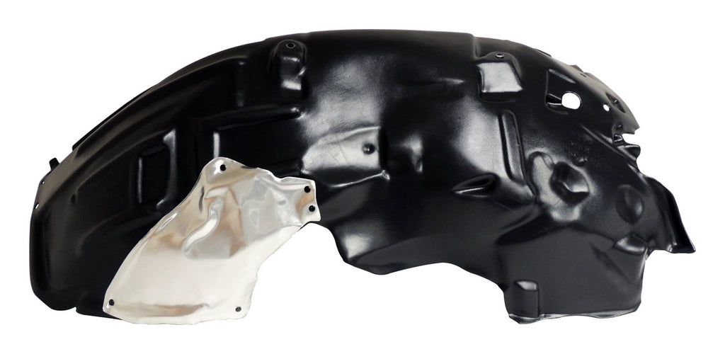 Crown Automotive Jeep Replacement Fender Splash Shield Left Front Fender Liner for 2018-2019 Jeep JL Wrangler w/o Rubicon Package - 68270815AB - Crown Automotive Jeep Replacement