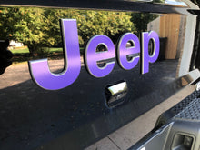 Load image into Gallery viewer, JEEP Gladiator Emblem Overlay Decal Set | Solid Colors