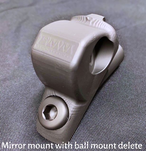 A-Pillar Single Side Mirror For 2024+ Jeep Wrangler JL & Gladiator - CMM Offroad