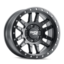 Load image into Gallery viewer, Dirty Life Wheels - Cast Dirty Life 9309 Canyon Pro 17x9/5x127 BP/-12mm Offset/71.5mm Hub Matte Black Wheel - Beadlock