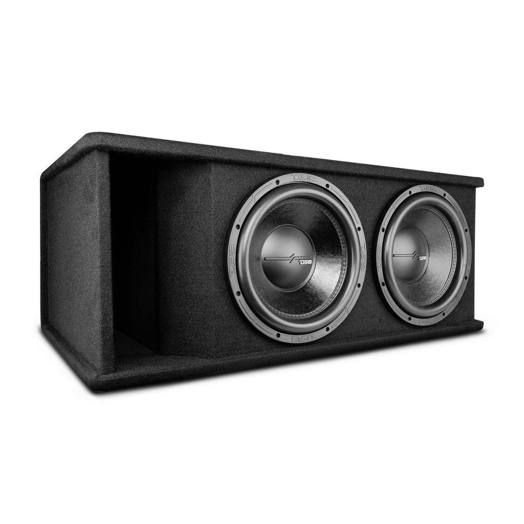 DS18 Subwoofer Bass Package 2 x ZR12D4 12 Inch Subwoofers In a Ported Box 3000 Watts DS18 - DS18 - ZR212LD