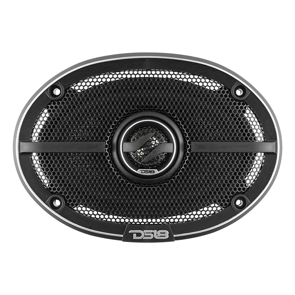 DS18 Speakers ELITE 4x6 Inch 2-Way Coaxial Speakers with Kevlar Cone 120 Watts 4-Ohm DS18 - DS18 - ZXI-464