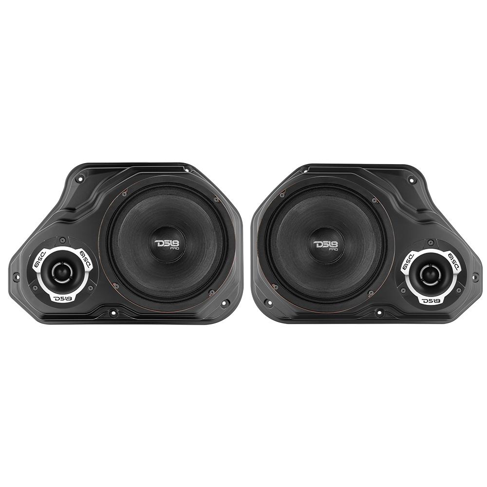 DS18 Audio Sound Bar Front Door Panels 1 X 6.5" + 1 Tweeter Right And Left for JL/JLU/JT Gladiator Jeeps Speakers Not Included DS18 - DS18 - JL-FD-LRv2