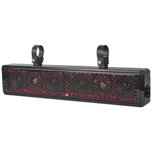 Load image into Gallery viewer, DS18 Audio Sound Bar HYDRO 25 Inch 2 Way 4 x 4 Inch Mid-range + 2 x Tweeters Sound Bar Waterproof Speaker System W/ Integrated RGB Lights 600 Watts DS18 - DS18 - SBAR25