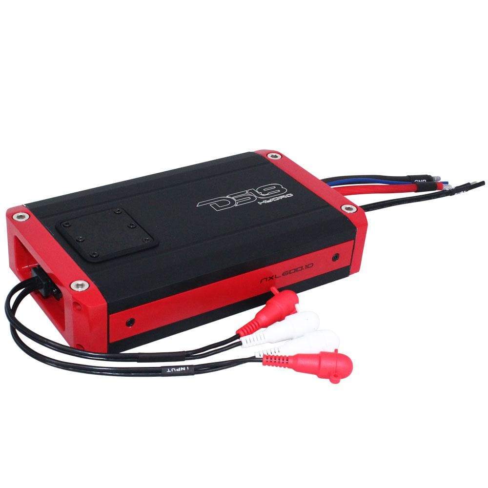 DS18 Audio Amplifier HYDRO Digital Marine 1 Channel Monoblock Amplifier 1200 Watts DS18 - DS18 - NXL-600.1D