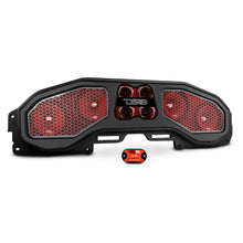 Load image into Gallery viewer, DS18 Audio Sound Bar Jeep JL, JT Overhead Sound Bar With Vinyl Finish and Dream LED Lights 4 X 8 Inch and 4 X 3.8 Inch Tweeters (Speakers inculded) DS18 - DS18 - EXCL-JLTSBAR1LD