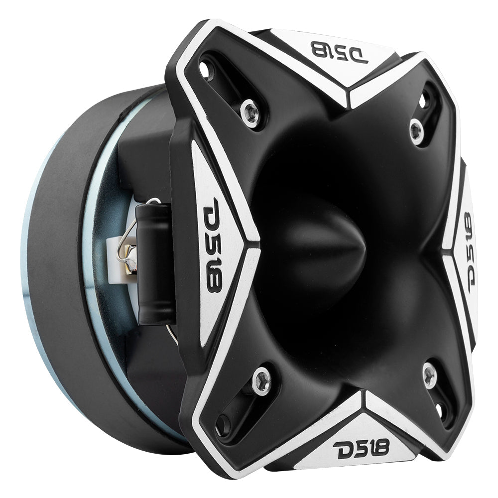 DS18 Tweeters PRO 4 Inch Super Bullet Tweeter 500 Watts 1.5 Inch Aluminum 4-Ohm Vc DS18 - DS18 - PRO-TWX3Ti