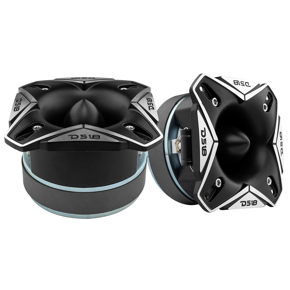 DS18 Tweeters PRO 4 Inch Super Bullet Tweeter 500 Watts 1.5 Inch Aluminum 4-Ohm Vc DS18 - DS18 - PRO-TWX3Ti