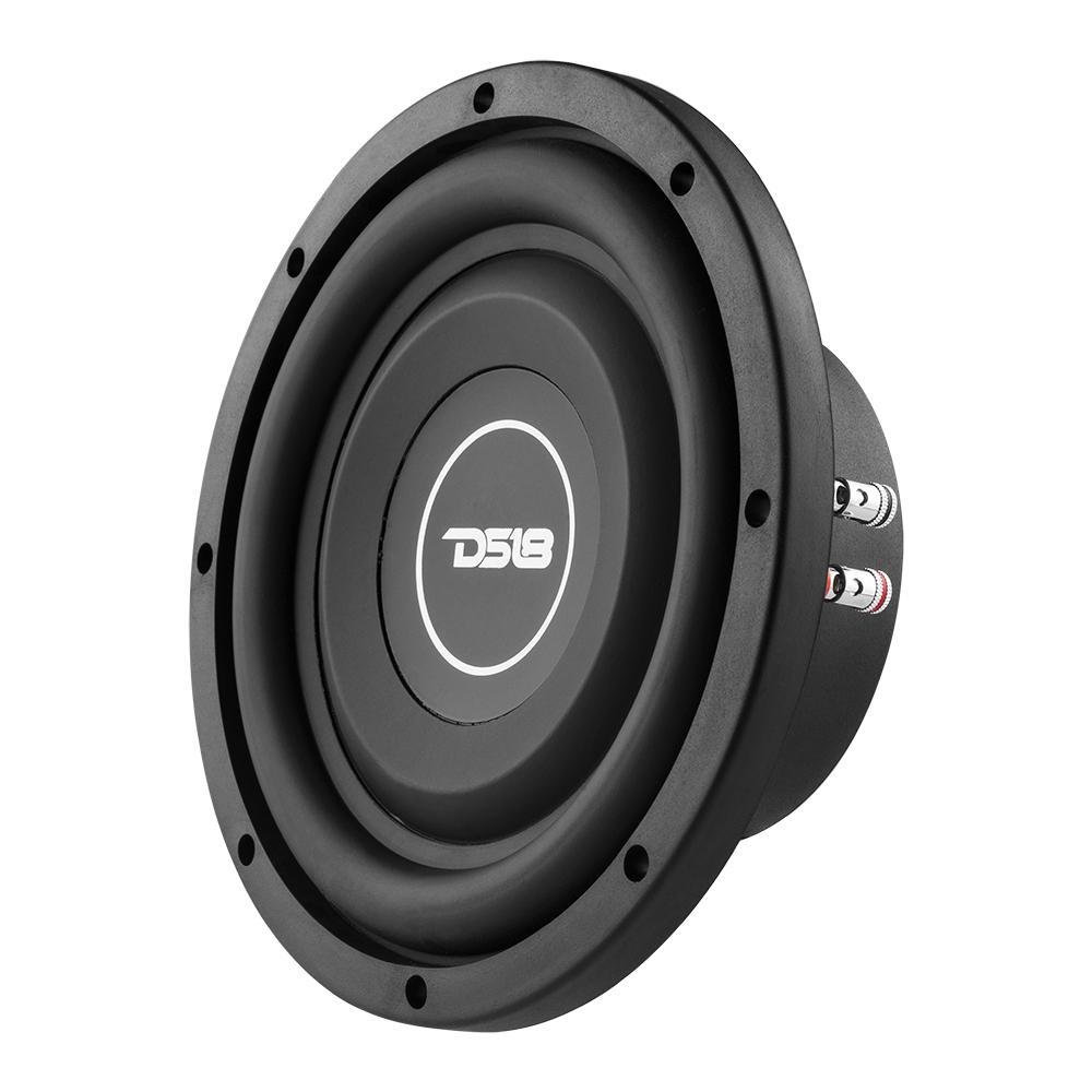 DS18 Subwoofer SRW Shallow 8 Inch Subwoofer 500 Watts Dvc 4-Ohm DS18 - DS18 - SRW8.4D