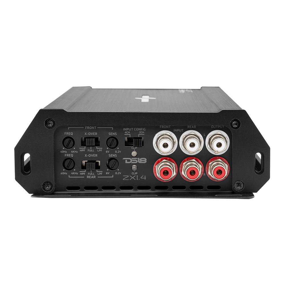 DS18 Audio Amplifier ZXI 4-Channel Class D Amplifier 4 X 125 Watts Rms at 4-Ohm DS18 - DS18 - ZXI.4