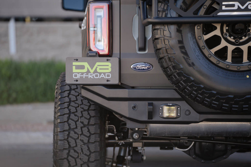 DV8 Offroad Rear Bumpers 2021-22 Ford Bronco FS-15 Series Rear Bumper DV8 Offroad - DV8 Offroad - RBBR-02