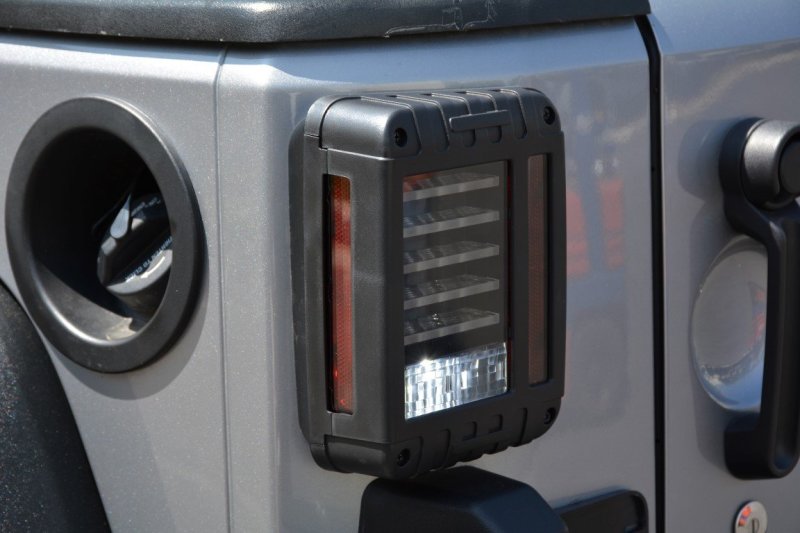 DV8 Offroad Tail Lights DV8 Offroad 07-18 Jeep Wrangler JK Octagon LED Tail Light