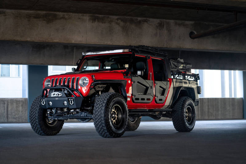 DV8 Offroad Doors DV8 Offroad 18-22 Jeep Wrangler JL/JT Spec Series Half Doors - Front Set