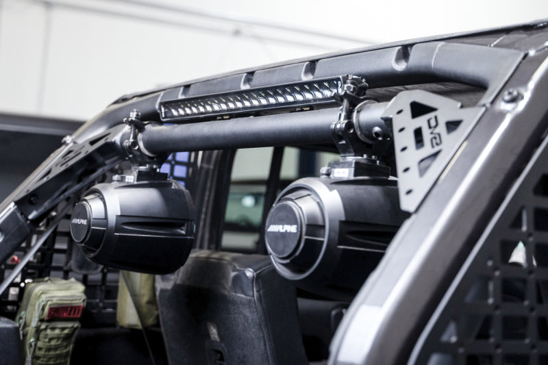 DV8 Offroad Light Mounts DV8 Offroad 18-23 Jeep Wrangler JL 4-Door Speaker/Light Bar Mount