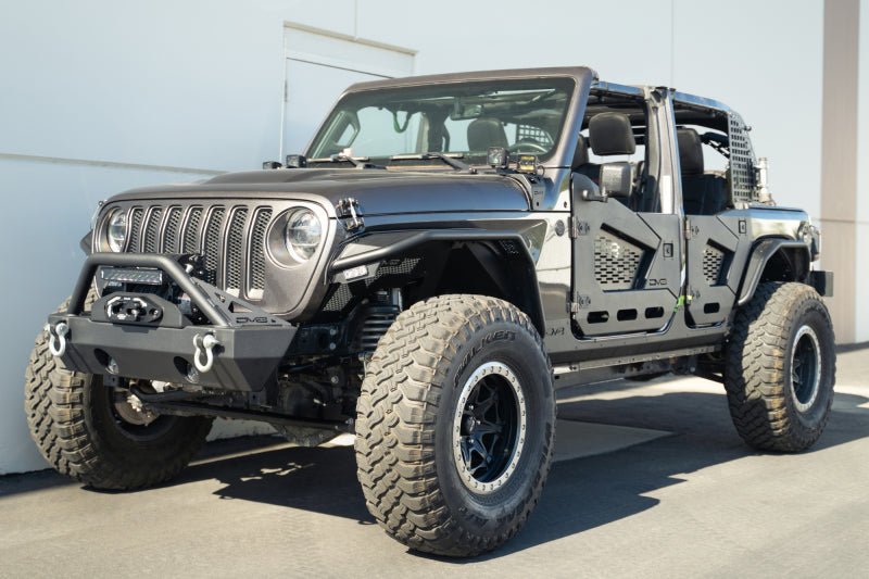 DV8 Offroad Body Armor & Rock Rails DV8 Offroad 18-23 Jeep Wrangler JL Rock Skins (4 Door Only)