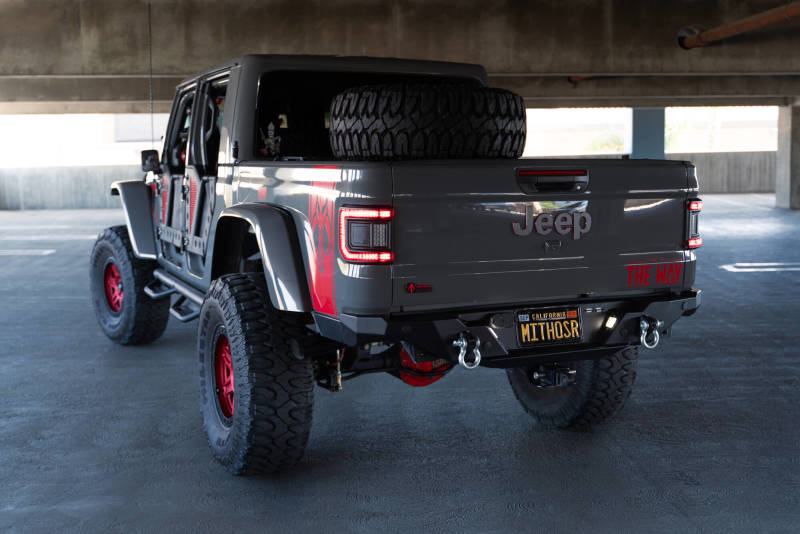 DV8 Offroad Bumpers - Steel DV8 Offroad 20-23 Jeep Gladiator JT FS-15 Series Rear Bumper