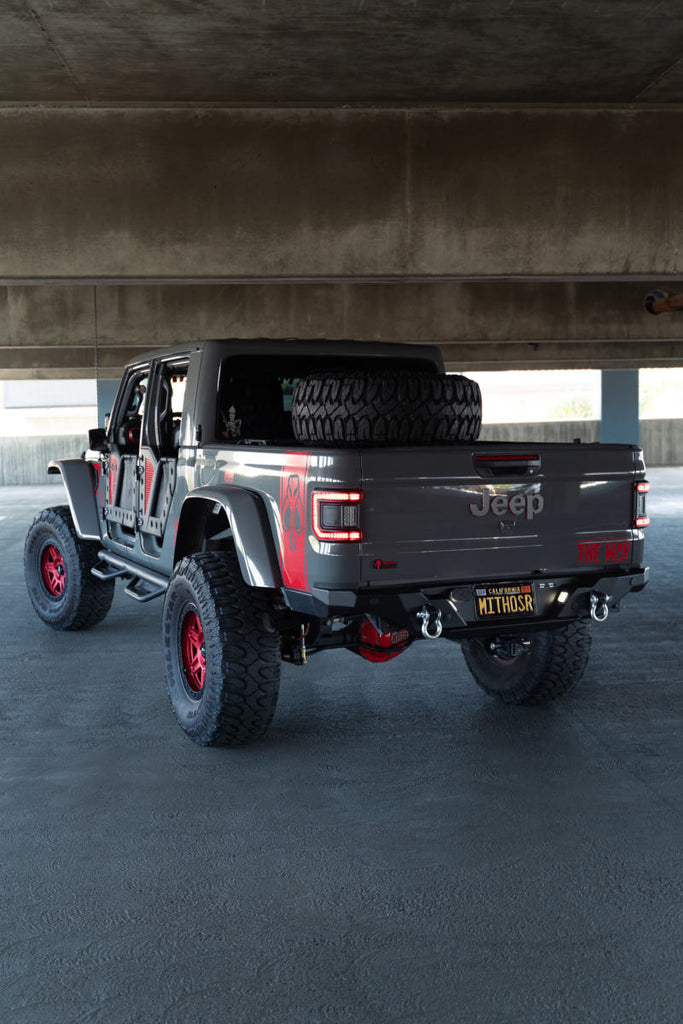 DV8 Offroad Bumpers - Steel DV8 Offroad 20-23 Jeep Gladiator JT FS-15 Series Rear Bumper