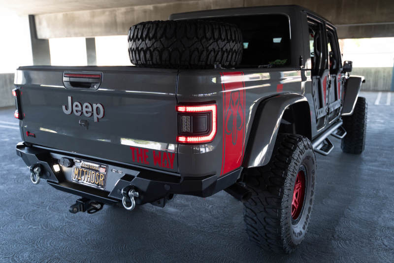 DV8 Offroad Bumpers - Steel DV8 Offroad 20-23 Jeep Gladiator JT FS-15 Series Rear Bumper