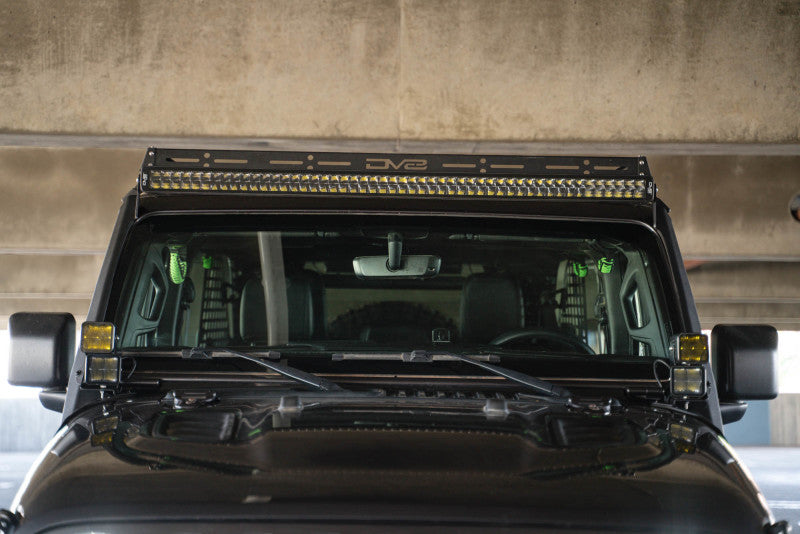 DV8 Offroad Light Mounts DV8 Offroad 2018+ Jeep Wrangler JLO A Pillar Dual Light Pod Mounts