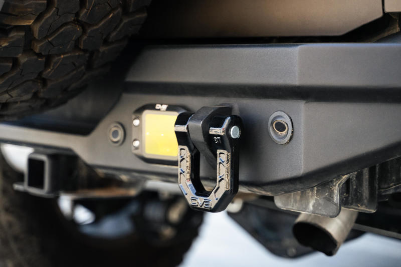 DV8 Offroad Bumper Accessories DV8 Offroad Elite Series D-Ring Shackles - Pair (Black)