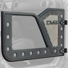 Load image into Gallery viewer, DV8 Offroad Doors DV8 Offroad Jeep 18+ Wrangler JL / 20+ Gladiator JT Front Rock Doors w/ Perforated Aluminum Mesh