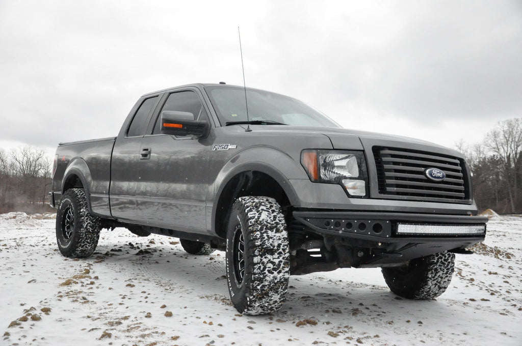 DV8 Offroad Front Bumpers F-150 Front Bumper 09-14 Ford F-150 Baja Style DV8 Offroad - DV8 Offroad - FBFF1-04