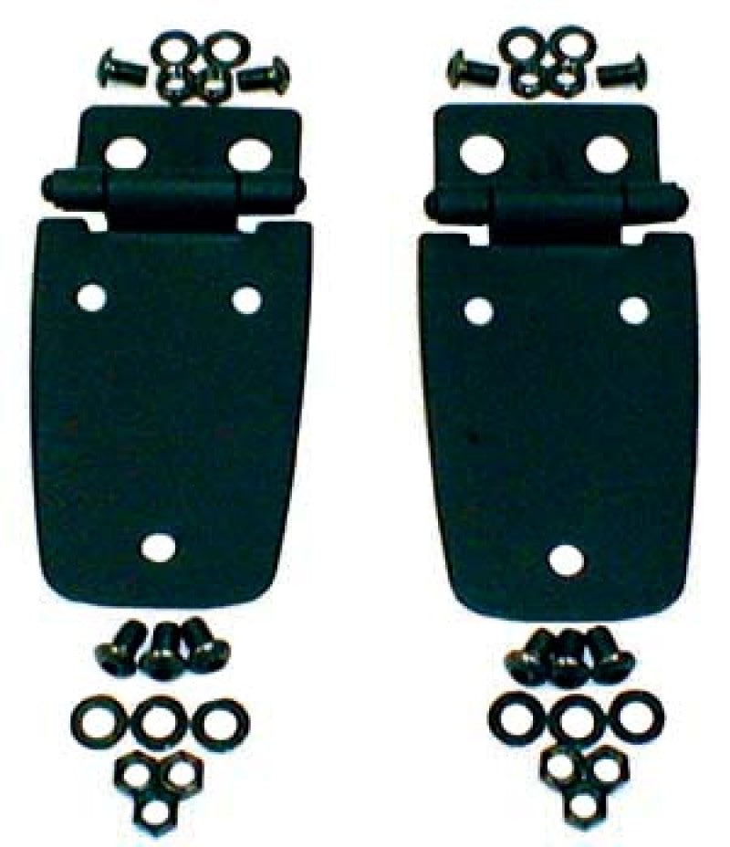 Rugged Ridge 97-06 Jeep Wrangler Black Hood Hinges-Clearance
