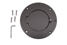 Load image into Gallery viewer, Rugged Ridge Non-Locking Gas Cap Door Black 97-06 Jeep Wrangler-Clearance