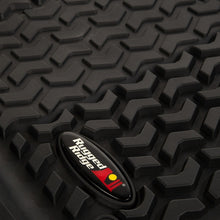 Load image into Gallery viewer, Rugged Ridge Floor Liner Front/Rear/Cargo Black 18-21 Jeep Wrangler JL 4 Dr (Excl. 4XE Models)-Clearance