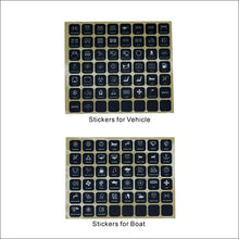 Load image into Gallery viewer, Voswitch UV100 Universal 8 Gang Programmable Switch Panel for Truck / UTV / Side by Side / Boat