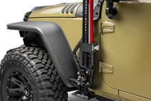 Load image into Gallery viewer, Go Rhino 07-18 Jeep Wrangler JK/JKU Front Fender Jack Mount for Hi-Lift Jack - Tex. Blk