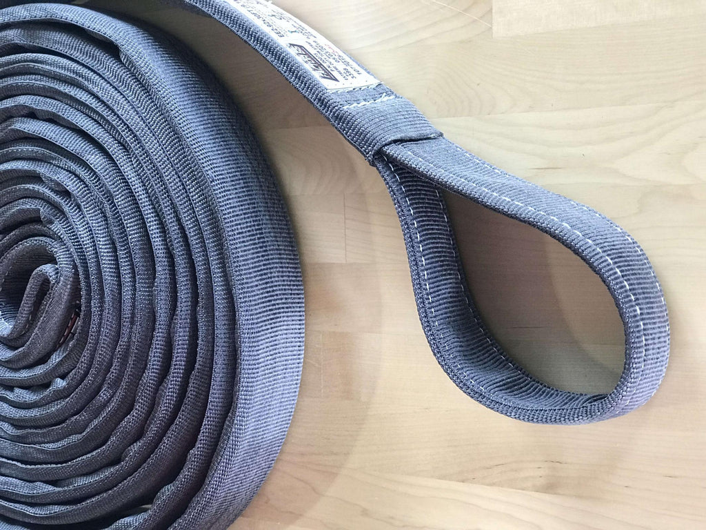 Factor 55 Tow Strap 30 Foot Tow Strap Extreme Duty 30 Foot x 2 Inch Gray Factor 55 - Factor 55 - 00075