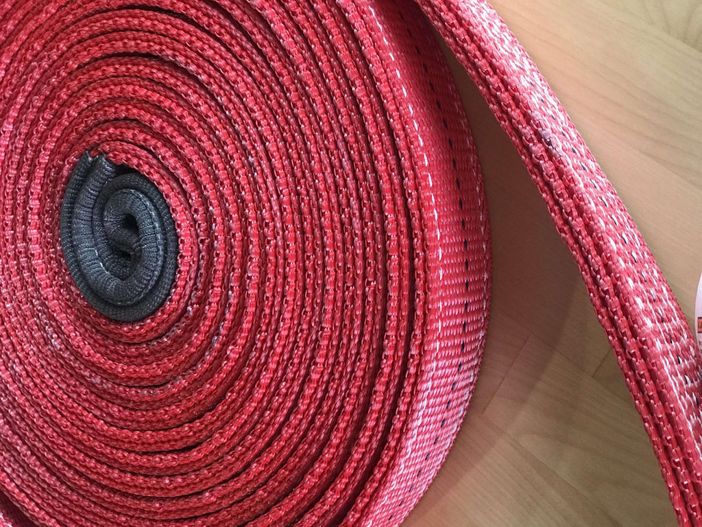 Factor 55 Tow Strap 30 Foot Tow Strap Standard Duty 30 Foot x 2 Inch Red Factor 55 - Factor 55 - 00074