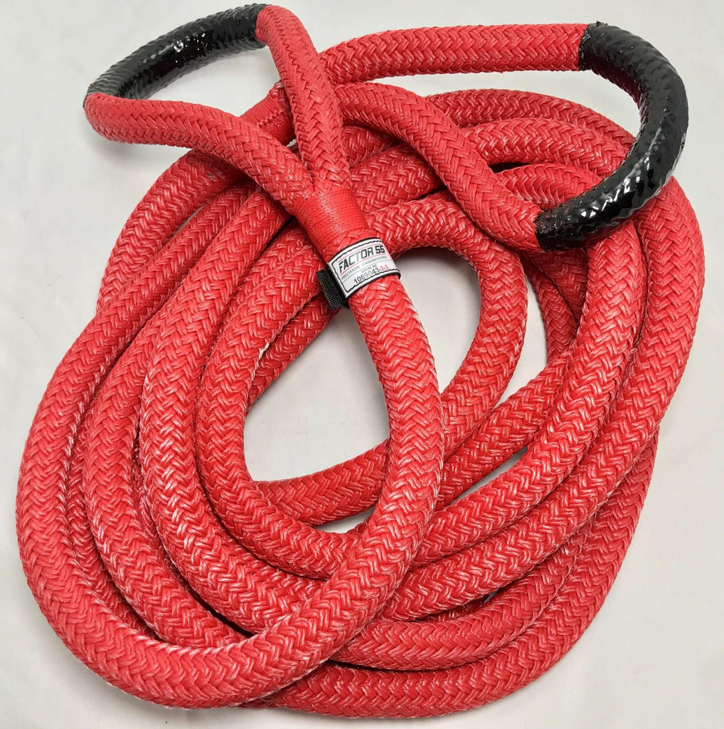 Factor 55 Winch Rope Extreme Duty Kinetic Energy Rope 7/8 Inch x 30 Foot Factor 55 - Factor 55 - 00068
