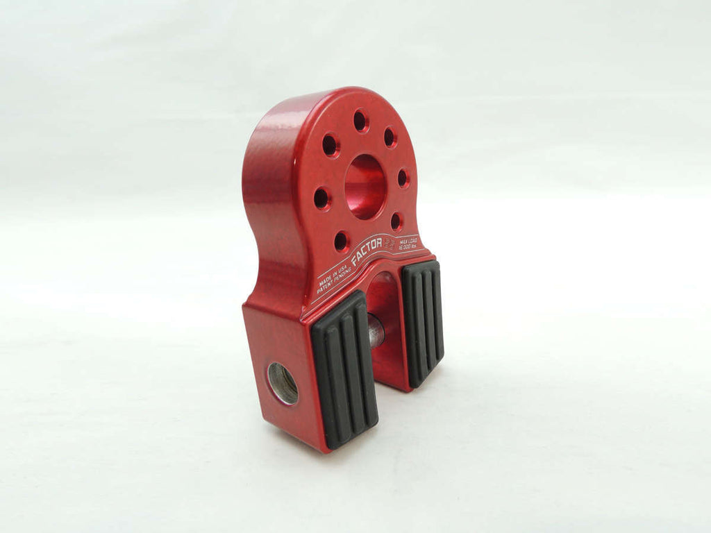 Factor 55 Winch Shackle FlatLink Winch Shackle Mount Assembly Red Factor 55 - Factor 55 - 00050-01