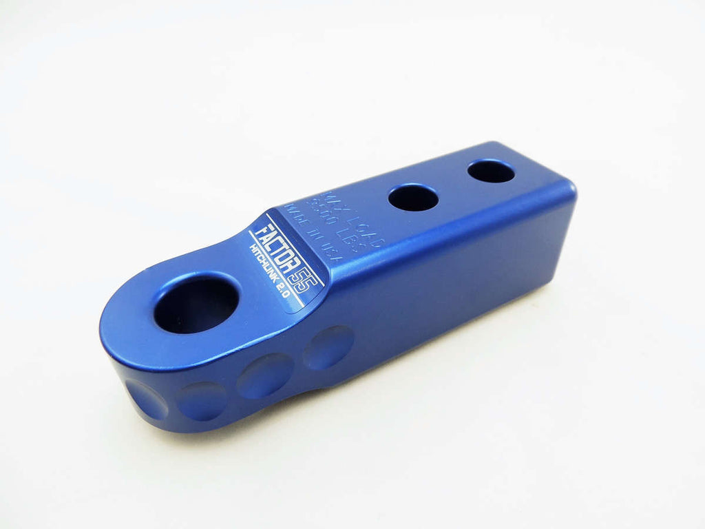 Factor 55 Winch Shackle HitchLink 2.0 Reciever Shackle Mount 2 Inch Receivers Blue Factor 55 - Factor 55 - 00020-02